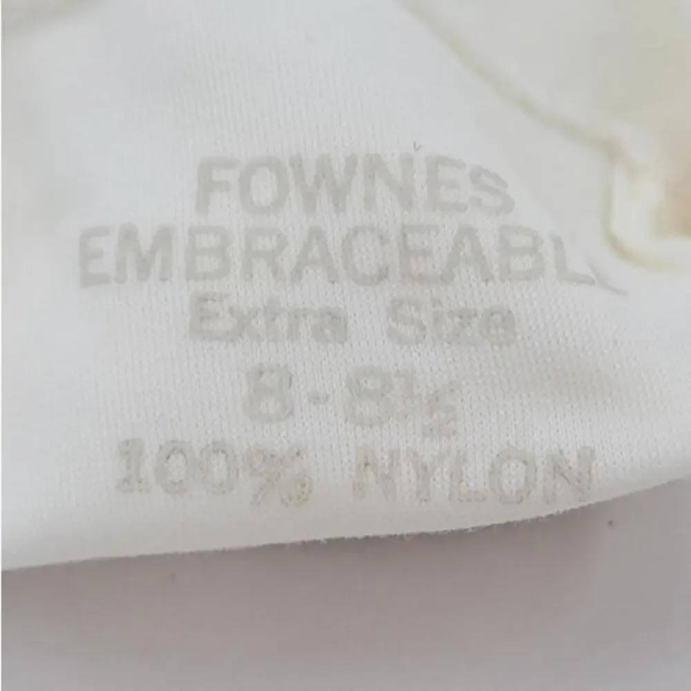 Lot 2 Pairs Vintage White Nylon Cotton Ladies Wrist Length Shorties Dress Gloves